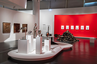 Exhibition view, Musée du quai Branly - Jacques Chirac, Paris - © Mennour
