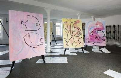 Exhibition view, Berlin Biennale - © Mennour