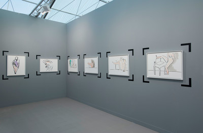 Exhibition view, Frieze London - © Mennour
