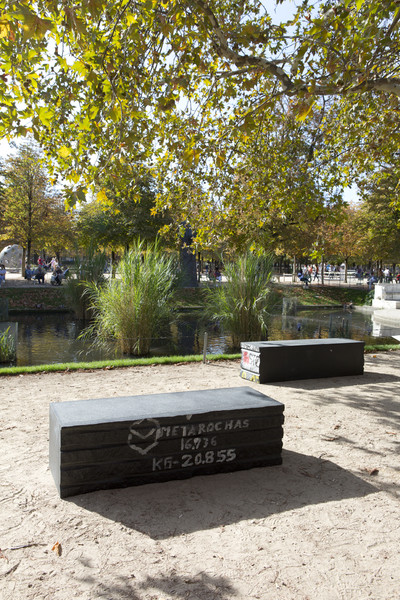 Exhibition view, Tuileries, Paris - © Mennour