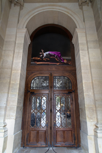 Installation view, Église Saint-Eustache, Paris - © Mennour