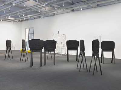 Exhibition view, Whitney Museum of American Art, New York - © Mennour