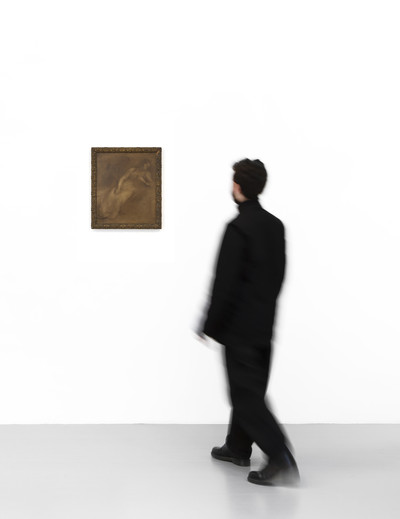 Femme assise sur un canap&eacute; (Mme Carri&egrave;re) - © Mennour