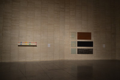 Gina Pane
L'échelle du Martyre de Saint-Laurent n°3, Partition pour un corps irradié, 1986
Iron, wood, charcoal, copper and glass
210 x 207 cm - © © ADAGP Gina Pane
Photo. MUSAC
Courtesy Anne Marchand and kamel mennour, Paris/London, Mennour
