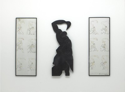 Le Meurtre d'Abel d'après une posture de Salvatore Rosa - Partition pour une offrande - © Mennour
