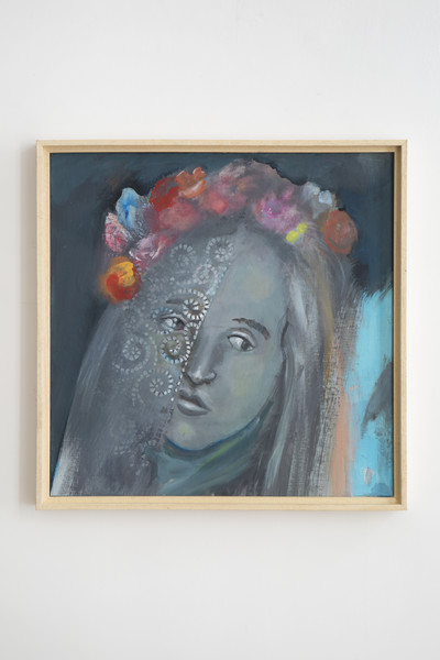 Martial Raysse
Maria Angélica oui oui oui, 2018
Paint on canvas
50 x 50 cm - © Mennour