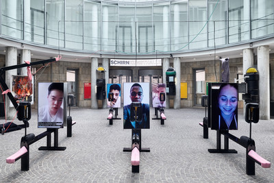 Exhibition view, Schirn Kunsthalle, Frankfurt - © Mennour