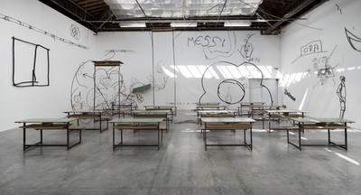 Petrit Halilaj
ABETARE
2018
View of the exhibition “Childhood - Another banana day for the dream-fish”, Palais de Tokyo, Paris, 2018 - © © Petrit Halilaj
Photo. archives kamel mennour
Courtesy the artist and kamel mennour Paris/London, Mennour