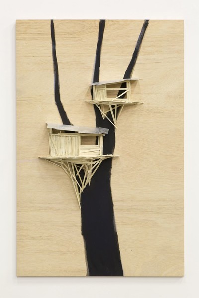 Tree hut plan n°52 - © Mennour