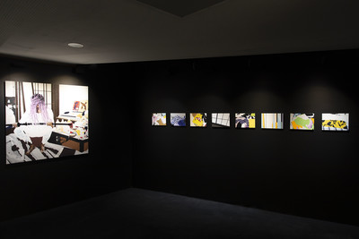 Exhibition view, Prix Sisley Beaux-Arts de Paris pour la Jeune Création, Paris - © Mennour