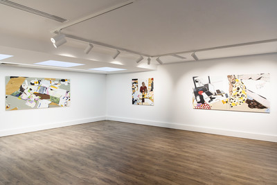 Exhibition view, Prix Sisley Beaux-Arts de Paris pour la Jeune Création, Paris - © Mennour