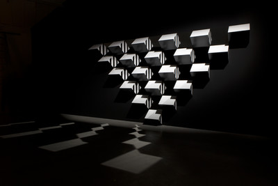 Caravage / Daniel Buren - © Mennour