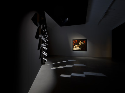 Caravage / Daniel Buren - © Mennour
