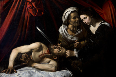 Caravage / Daniel Buren - © Mennour