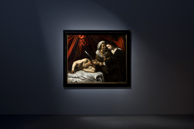 Caravage / Daniel Buren - © Mennour