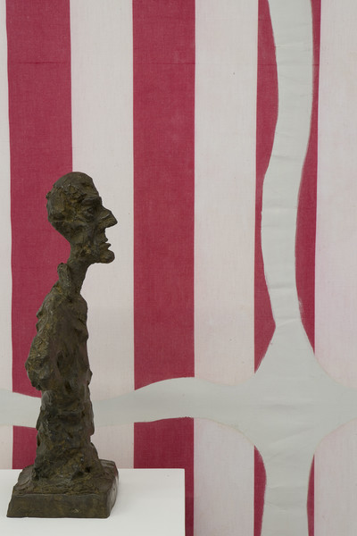 Daniel Buren &amp; Alberto Giacometti &OElig;uvres Contemporaines 1964-1966 - © Mennour