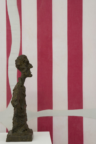Daniel Buren &amp; Alberto Giacometti &OElig;uvres Contemporaines 1964-1966 - © Mennour