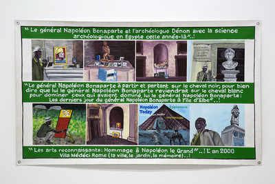 Ma personne de Georges Adéagbo - © Mennour