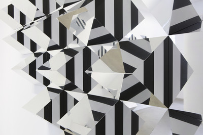 Pyramidal, hauts-reliefs, travaux in situ et situés, 2017 - © Mennour