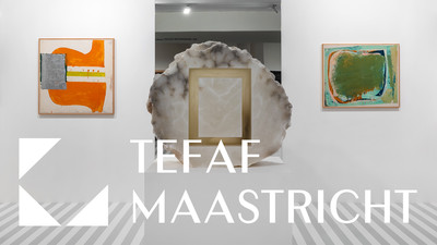 DANIEL BUREN & ANISH KAPOOR — TEFAF Maastricht 2023 - © Mennour