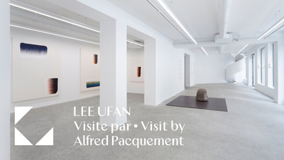 LEE UFAN — Response — Visit by Alfred Pacquement - © Mennour