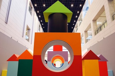 Daniel Buren - Daegu Art Museum - © Mennour