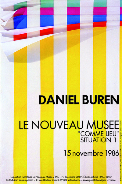 Daniel Buren - IAC - © Mennour