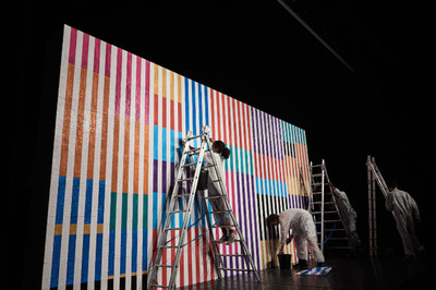Daniel Buren - Théâtre 14 - © Mennour