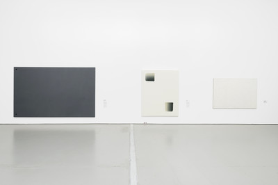 Bertrand Lavier, Lee Ufan, François Morellet - MAMC Saint-Etienne - © Mennour