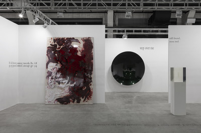 kamel mennour at West Bund 2018 - © Mennour