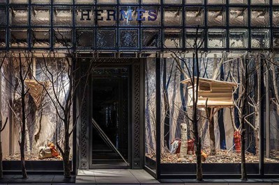 Tadashi Kawamata - Hermès - © Mennour