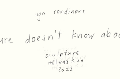 Ugo Rondinone - Sculpture Milwaukee - © Mennour